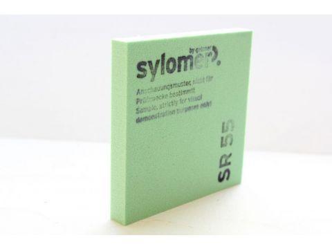 Sylomer SR 55 зеленый виброизоляция для звукоизоляции полов на лагах